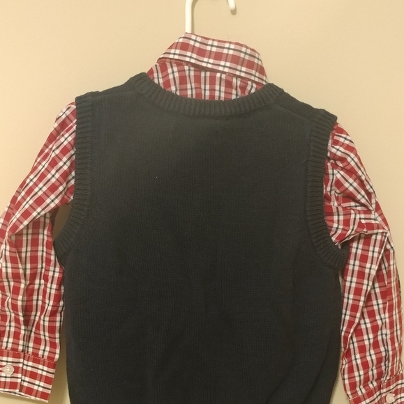 Jonathan Strong Sweater Vest and Long Sleeve Shirt - Picture 2 of 5